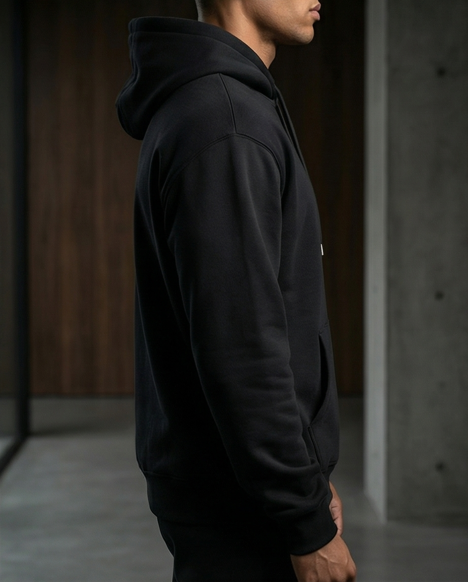 Hoodie noir premium