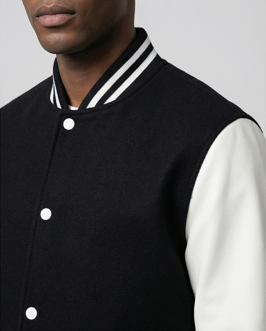 veste teddy bicolore