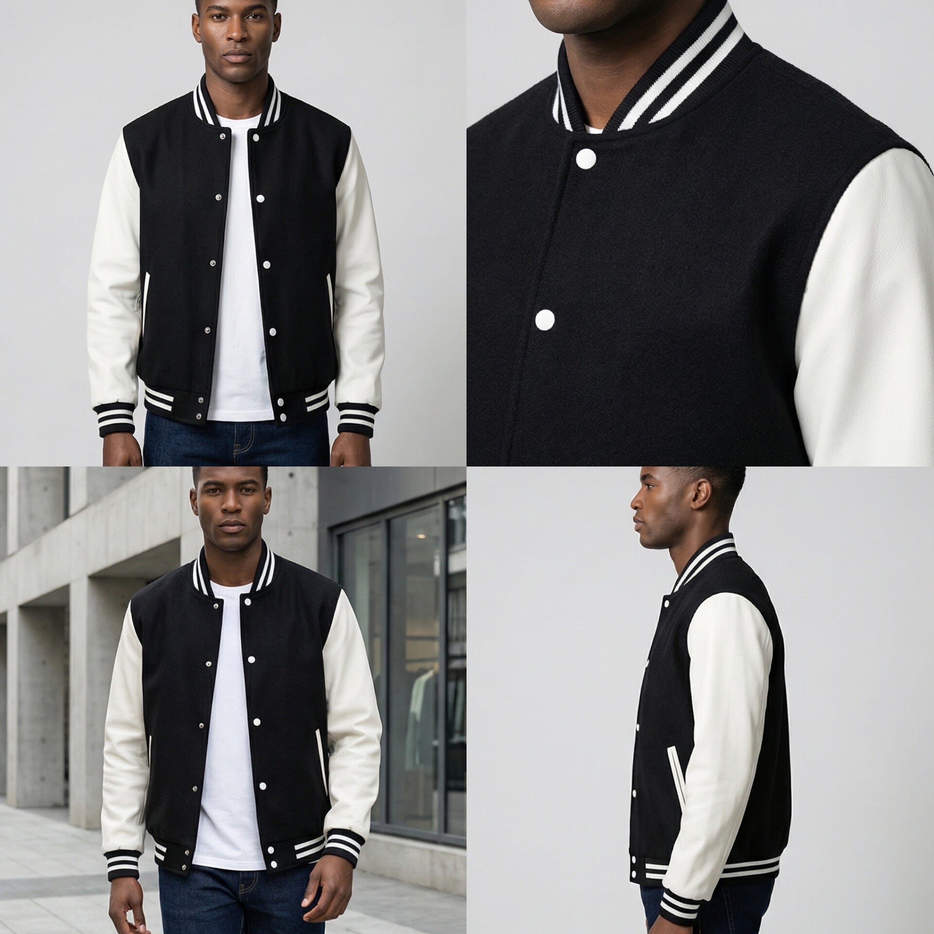 🔥 VESTE VARSITY – STYLE & ÉLÉGANCE 🔥