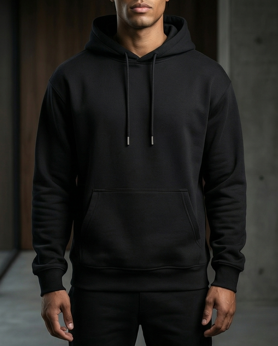 Hoodie noir premium