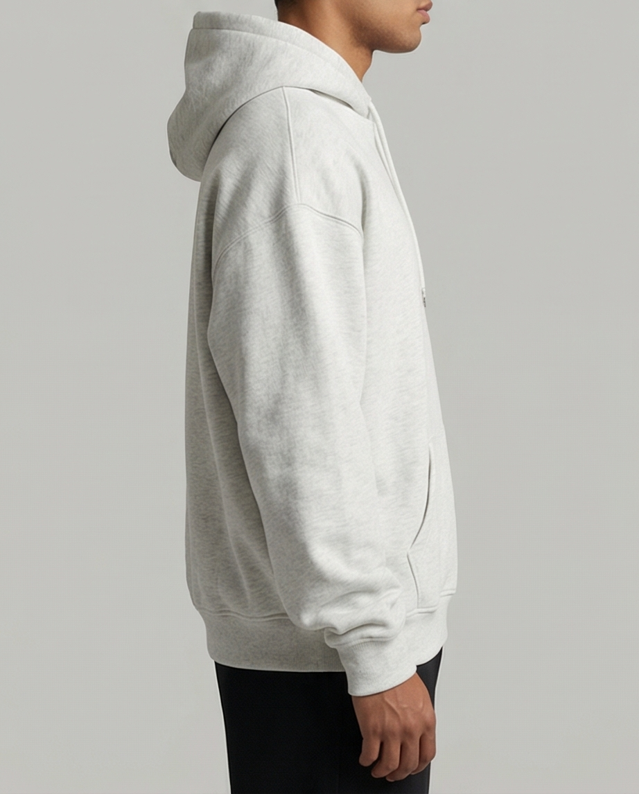 Hoodie gris Chat premium